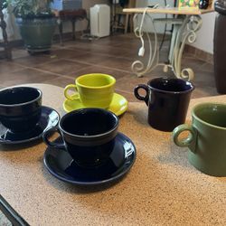 Fiestaware Cup And Saucer