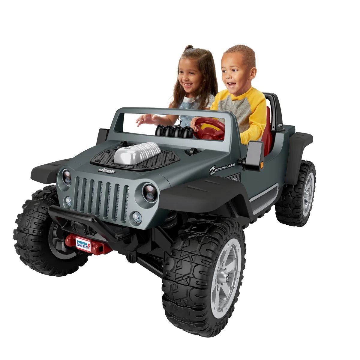Fisher-Price Power Wheels Pre-Assembled Jeep Hurricane Extreme 2-Seater