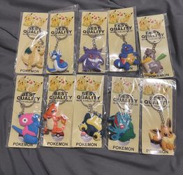 Pokemon Keychains $3 Each 