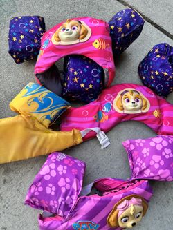 Life Jackets and Boogie Board