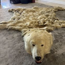 Polar Best Rug Real Fur