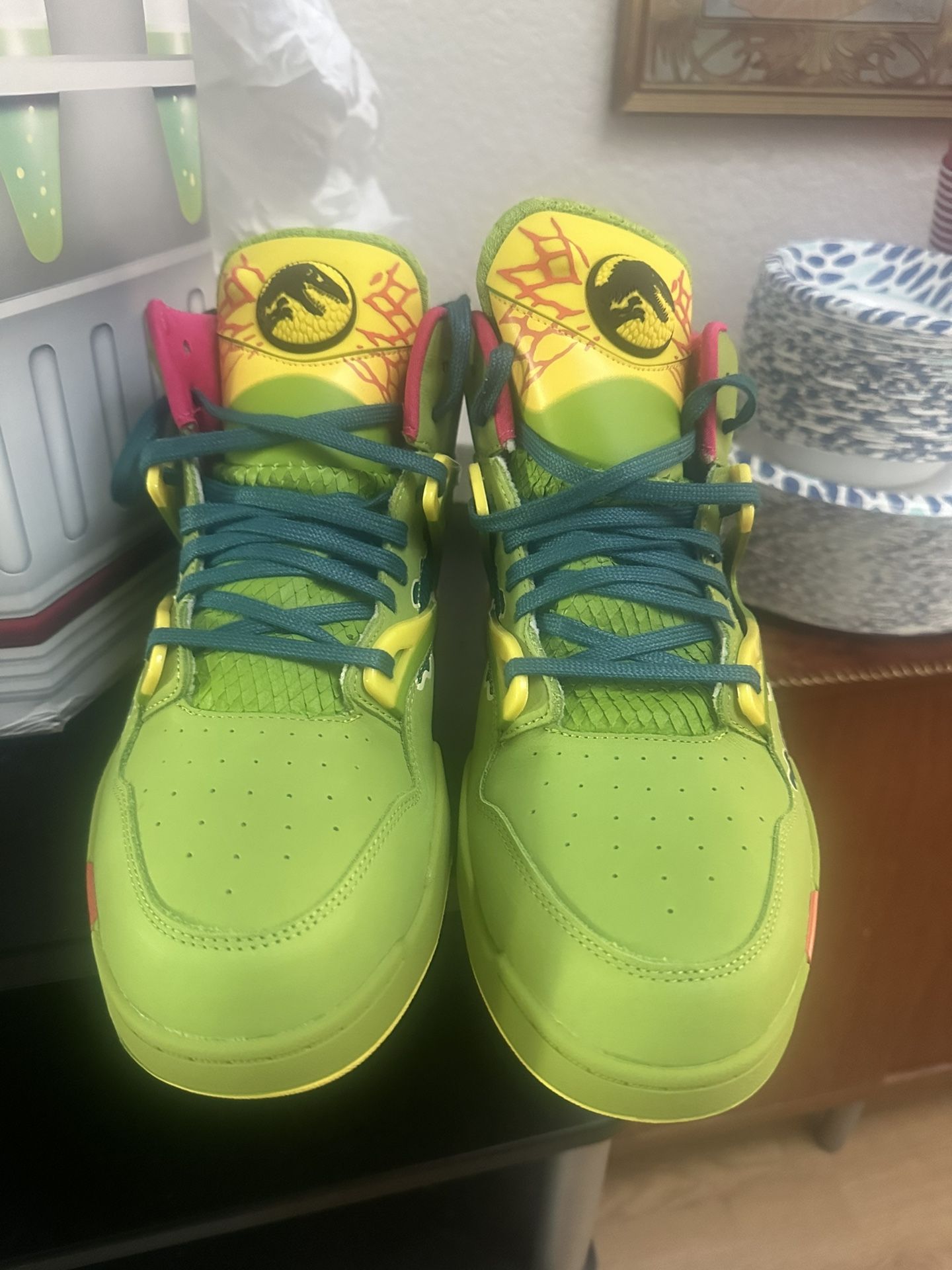 Reebok Pump Jurassic Park Shoes