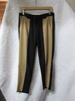 Black Tan Dress Pants