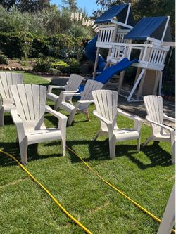 Adirondack plastic chairs