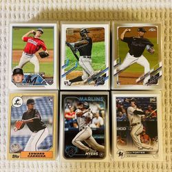 Miami Marlins 400 Card Baseball Lot! Rookies, Prospects, Parallels, Short Prints, Variations & More!