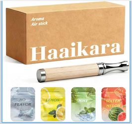 Plant-Based Herbal Air Stick, 4-Flavor Variety Pack, Oral Fresh Breath Non-Electric, No Vapor, Smokeless,Natural Aromatherapy C-3