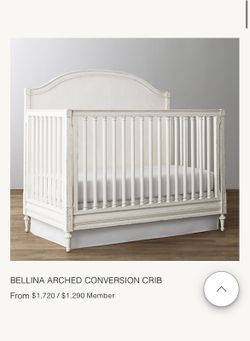 Bellina arched conversion crib hotsell