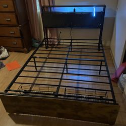 Led Bed Full Size Frame