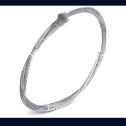 Therwen 100 Roll 14 ft Galvanized Steel Wire Bulk, Multi Purpose Serviceable Rebar Wire for Securing, Packaging Tie Cardboard Paper Textiles Plastics(