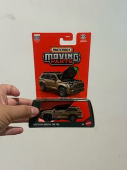 Matchbox moving parts 2024 sequoia Toyota