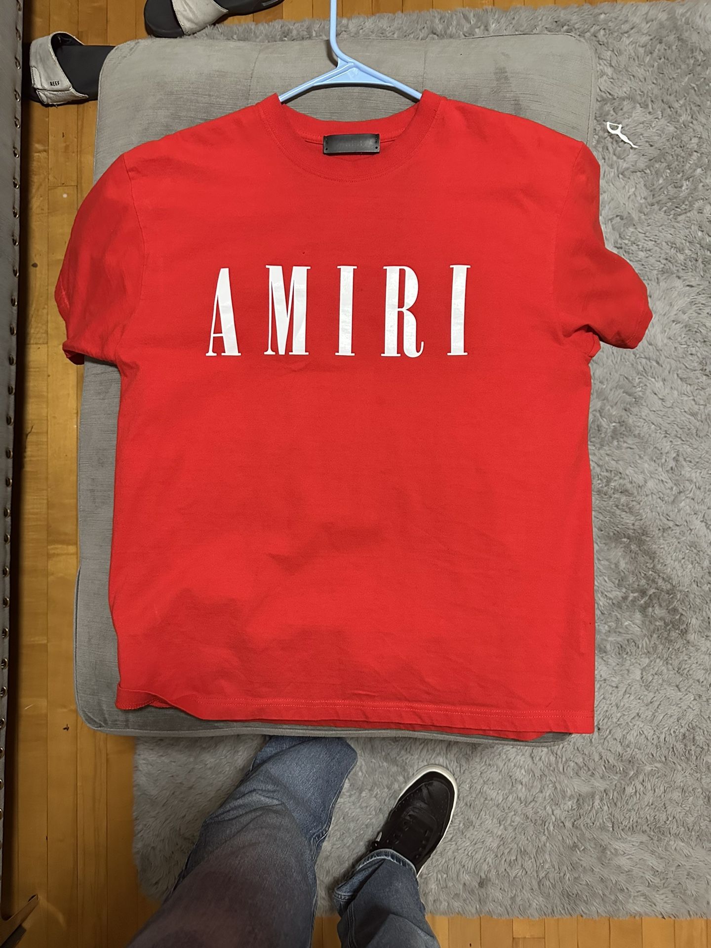Amiri red T-shirt