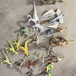 Lot Collectors Jurassic World Jurassic Park Dinosaur Toys Figures Hammond Collection 2 Damaged