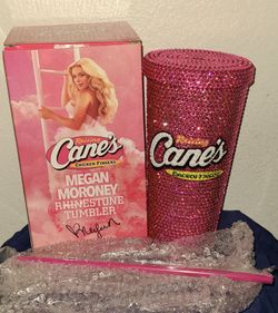 Megan Moroney & Raising Cane's Rhinestone Tumbler
