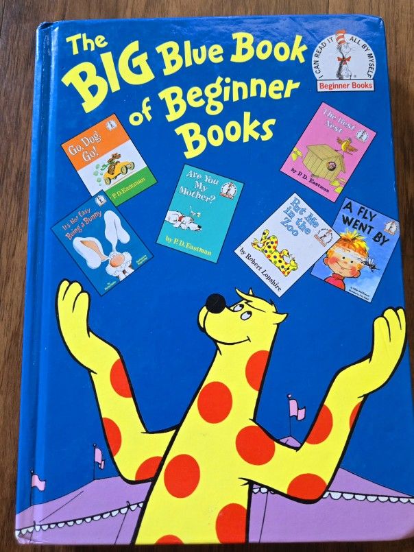 The Big Blue Book By Dr. Seuss's