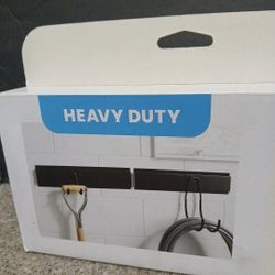 Brightroom Heavy Duty Steel Hook Rail Set - New lot of 2 