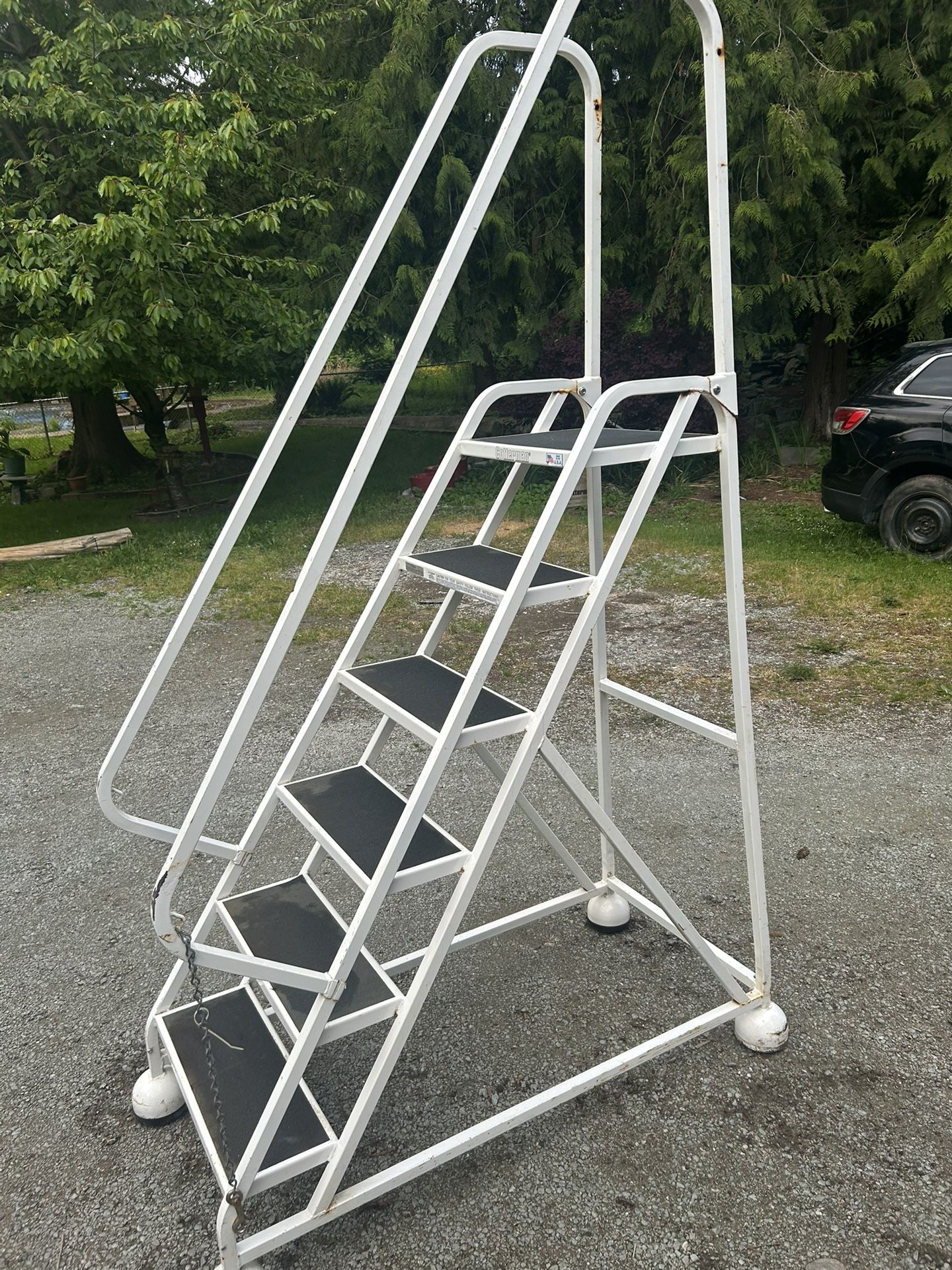 Copperman Rolling platform Latter Like New!! Price To Sell!!!