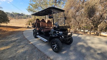 2025 New SDLANCH HQ100 PREMIUM GOLF CART BLACK 60VOLT