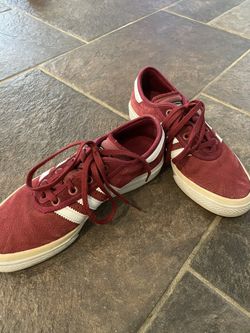 Adidas Skateboard Shoes Maroon: Size 6 Mens for Sale in Wildomar, CA -  OfferUp