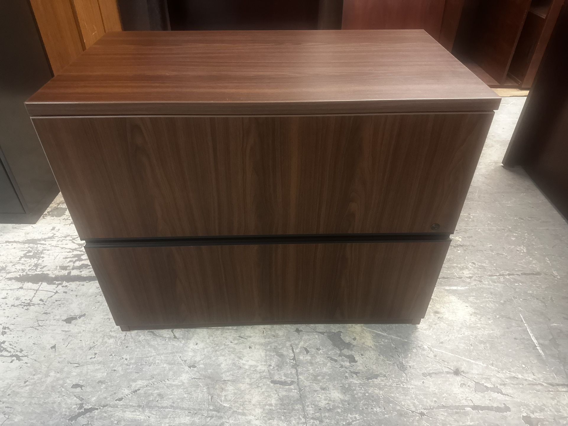 OFFICE/HOME FILE CABINET 2 DRAWERS LATERAL WOODEN FILE
