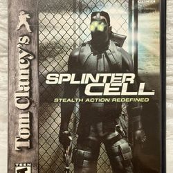 Playstation TWO (PS2) NEW disc: "Splinter Cell"