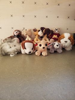 Lot of Stuffed Animals