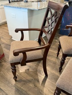Wood Dining Chairs - Set of 2