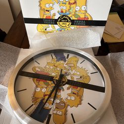 Simpsons 30th Anniversary Clock