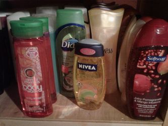 Ladies shampoos and body washes