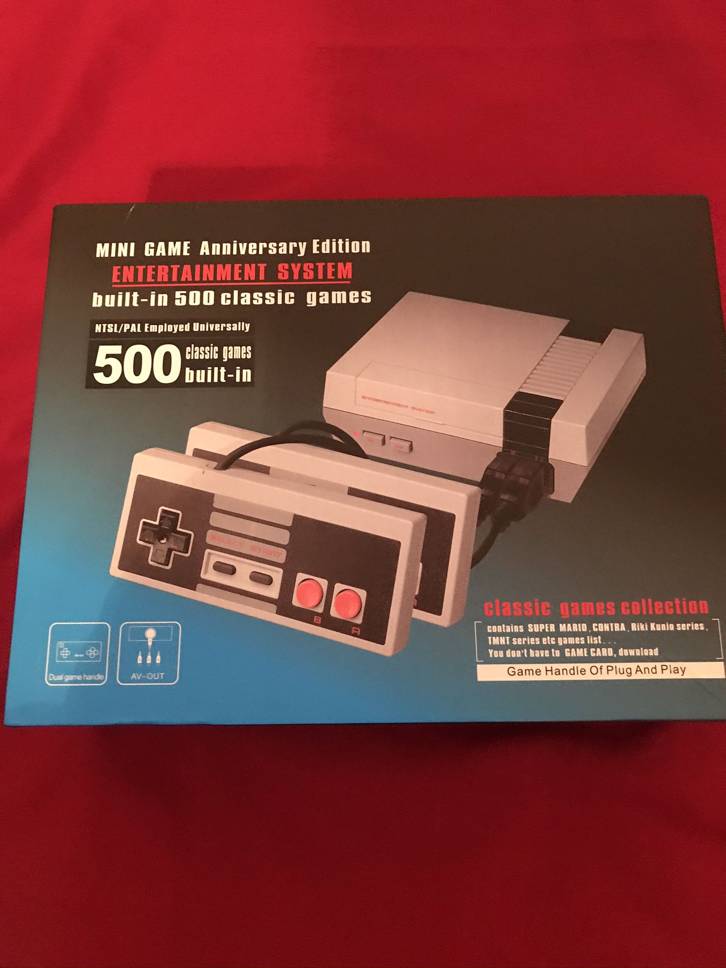 Mini Nintendo 500 classic games