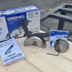 Dremel Ultra-Saw US40 – Compact 7.5A Multi-Saw Kit w/ 3 Blades