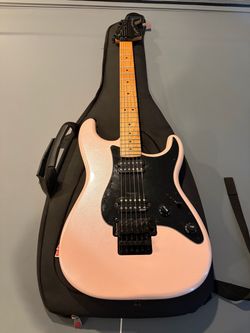 Pink Stratocaster Fender Squire Electric Guitar