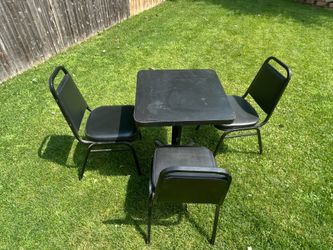 Small table with chairs