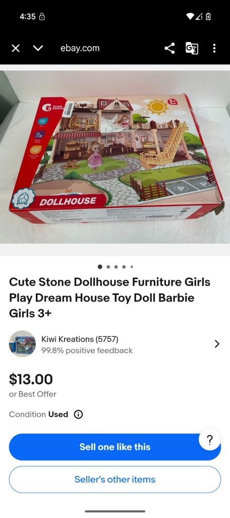 Doll House For Girl Baby