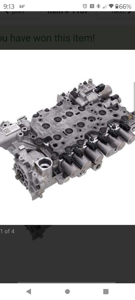 8l90 Valve Body. GM.