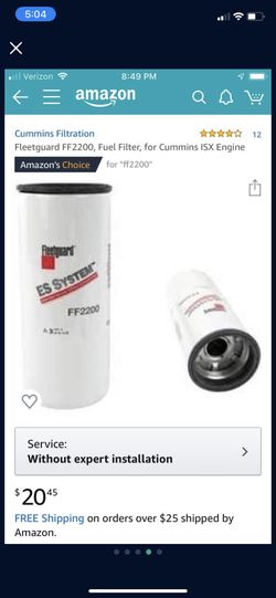 Oil LF 14000Nn and fuel filter FF2200 ,FF-5369New