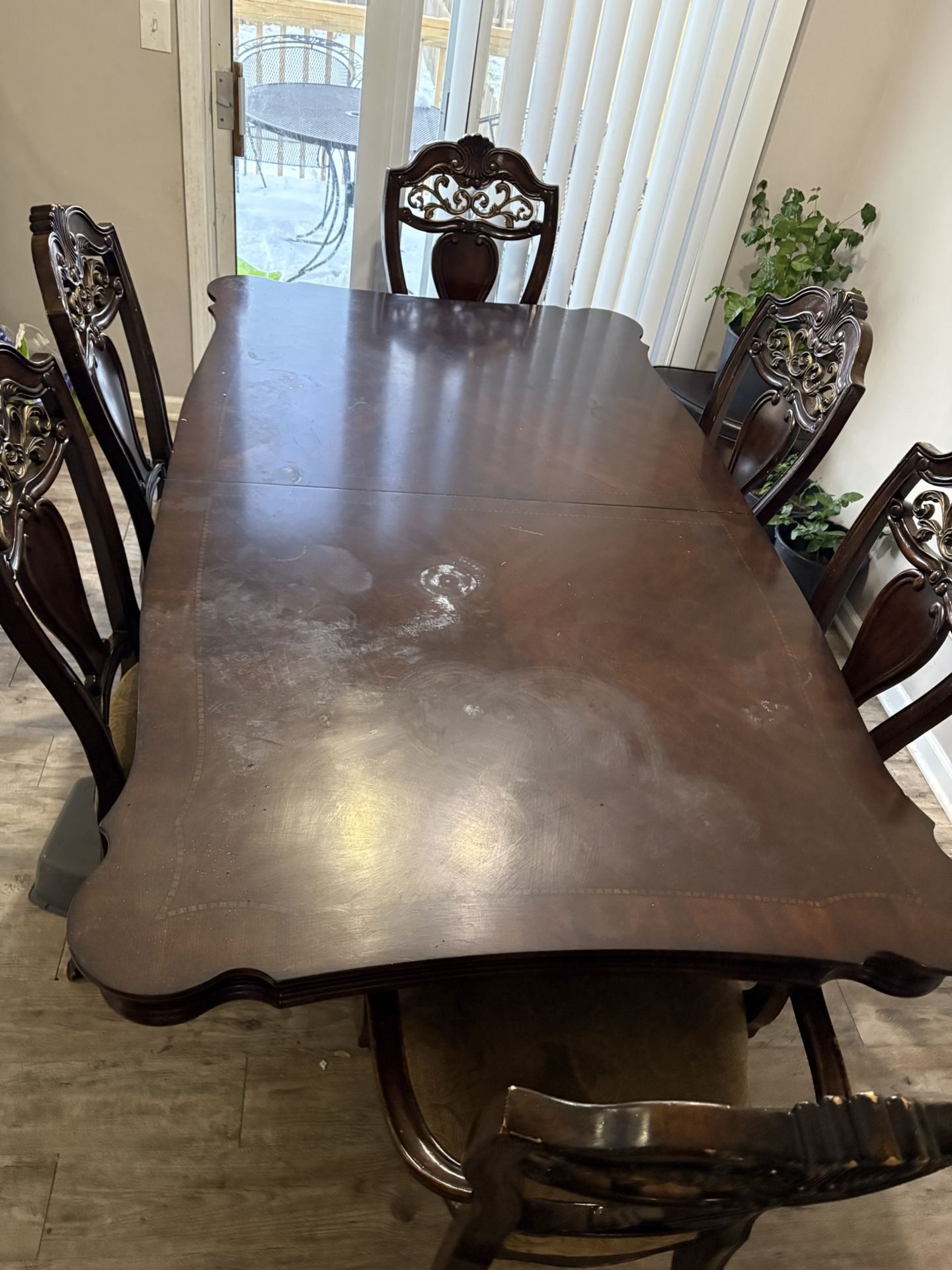 6 Chair Dining Table