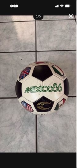 1986 collectible World Cup soccer ball