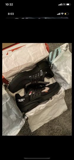 Off white Black Prestos