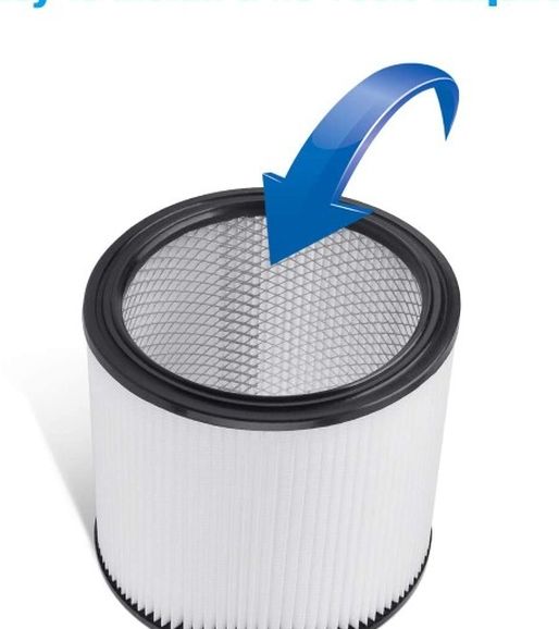 Replacement Cartridge Filter for Shop Vac – New