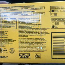 DeWalt Flex Volt 6AH And 9AH Battery Pack