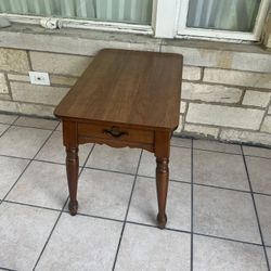 Wooden End Table