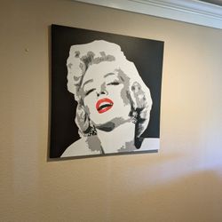 Iconic Marilyn Monroe Pop Art Canvas