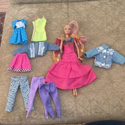 Fashionista Barbie With Vintage Clothes