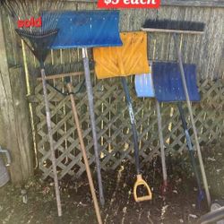Brooms, Shovels