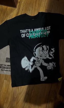 Dasto Dub Graphic Print Black T-Shirt