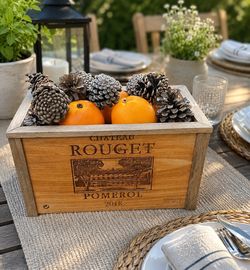 Wine Cate Panel In Planter