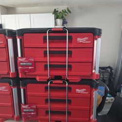 Milwaukee Packout 3 Drawer New 