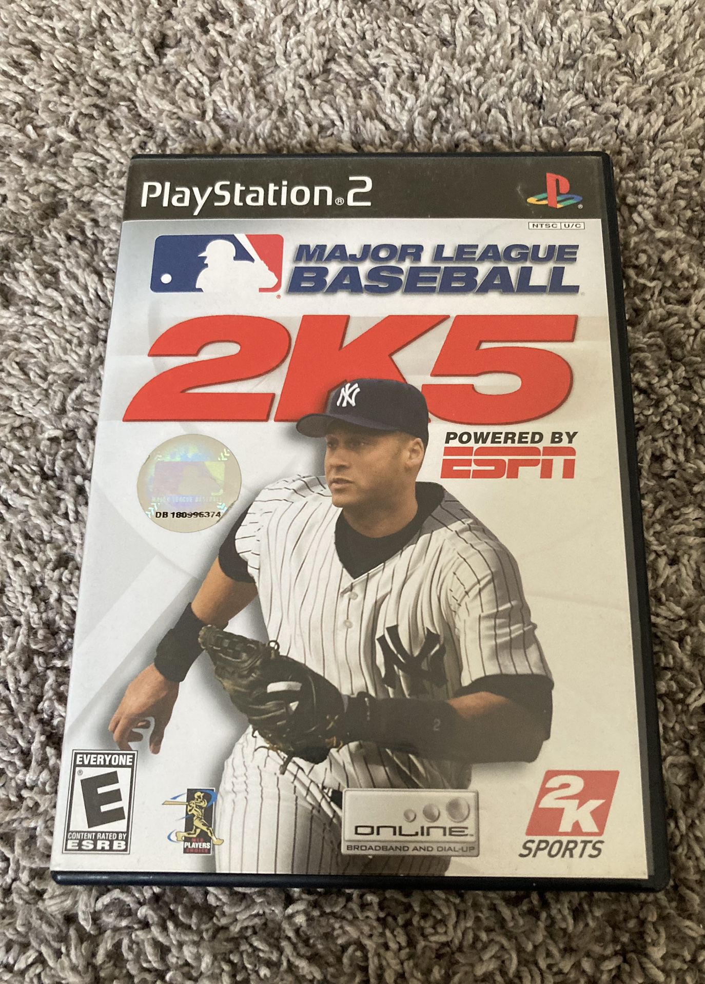 Major League Baseball 2K5 - (PS2, 2005) *CIB* VGC* Black Label