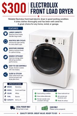 Electrolux Dryer