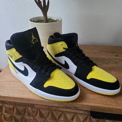 Jordan 1 Retro Yellow Toe Size 13